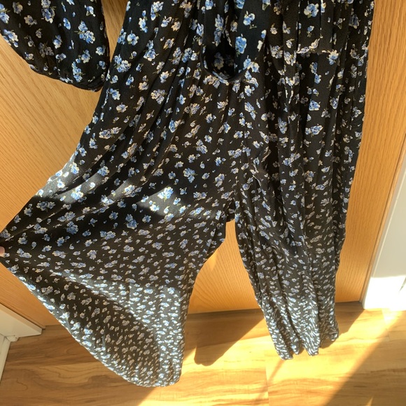 MADEWELL Ruffle-Sleeve Tie-Waist Jumpsuit - Picture 3 of 8